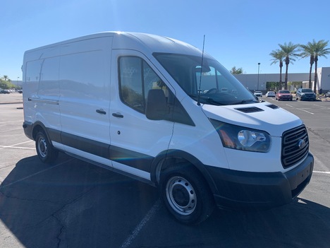 USED 2018 FORD T-150 MED ROOF 148 PANEL - CARGO VAN TRUCK #2938-7