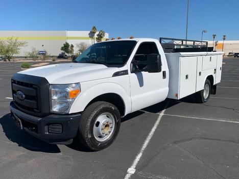 USED 2014 FORD F350 SERVICE - UTILITY TRUCK #2941-1