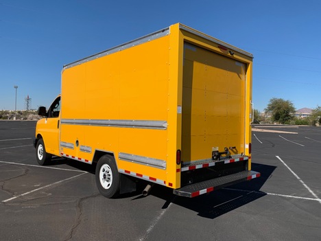 USED 2019 GMC SAVANA 3500 BOX VAN TRUCK #2953-3