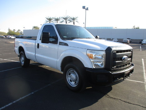 USED 2013 FORD F350 SRW 2WD 3/4 TON PICKUP TRUCK #2976-3
