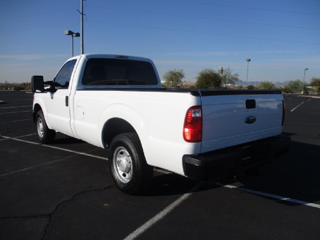 USED 2013 FORD F350 SRW 2WD 3/4 TON PICKUP TRUCK #2976-7