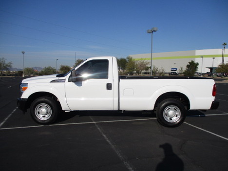USED 2013 FORD F350 SRW 2WD 3/4 TON PICKUP TRUCK #2976-8