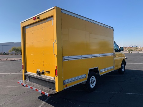 USED 2019 GMC SAVANA 3500 BOX VAN TRUCK #2980-5
