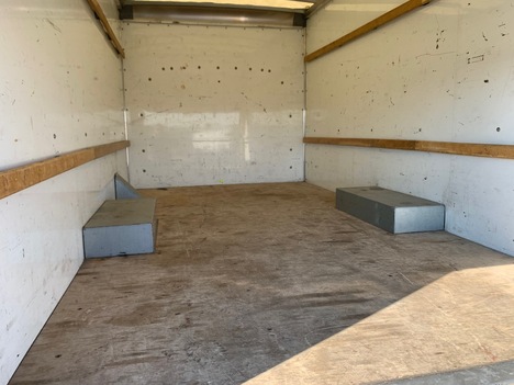 USED 2019 GMC SAVANA 3500 BOX VAN TRUCK #2980-8