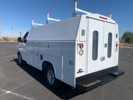 USED 2016 CHEVROLET EXPRESS G3500 SERVICE - UTILITY TRUCK #2989-3