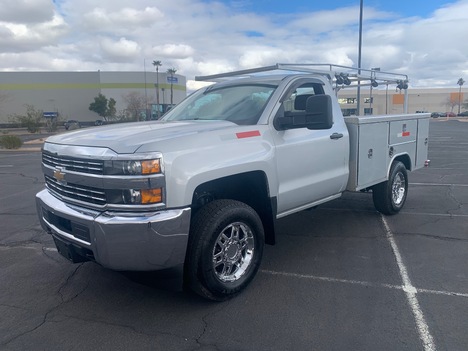 USED 2017 CHEVROLET SILVERADO 2500HD SERVICE - UTILITY TRUCK #3006-1