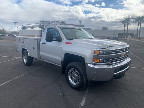 USED 2017 CHEVROLET SILVERADO 2500HD SERVICE - UTILITY TRUCK #3006-7