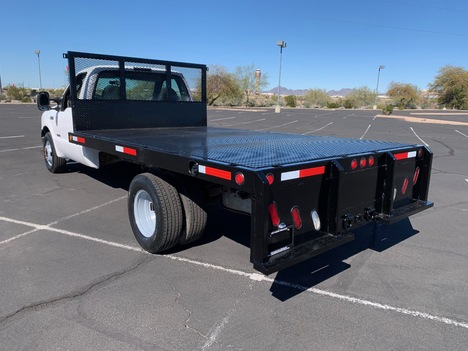 USED 2006 FORD F350 FLATBED TRUCK #3012-3
