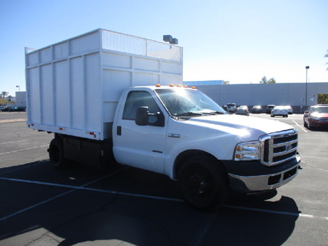USED 2006 FORD F350 BOX DUMP TRUCK #3013-4