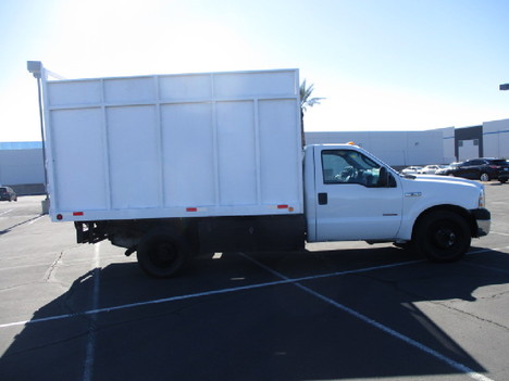 USED 2006 FORD F350 BOX DUMP TRUCK #3013-5
