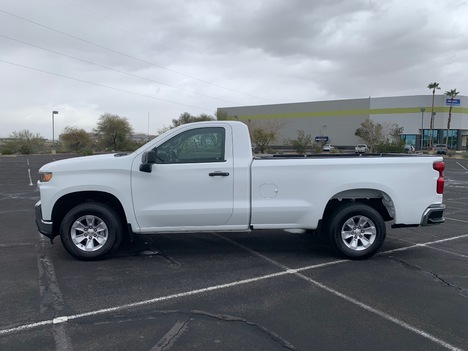 USED 2021 CHEVROLET SILVERADO 1500 2WD 1/2 TON PICKUP TRUCK #3017-2