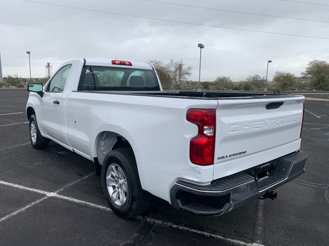 USED 2021 CHEVROLET SILVERADO 1500 2WD 1/2 TON PICKUP TRUCK #3017-3