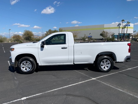 USED 2021 CHEVROLET SILVERADO 1500 2WD 1/2 TON PICKUP TRUCK #3018-2