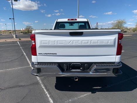 USED 2021 CHEVROLET SILVERADO 1500 2WD 1/2 TON PICKUP TRUCK #3018-4
