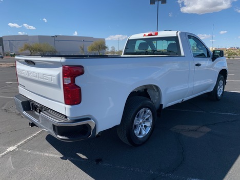 USED 2021 CHEVROLET SILVERADO 1500 2WD 1/2 TON PICKUP TRUCK #3018-5