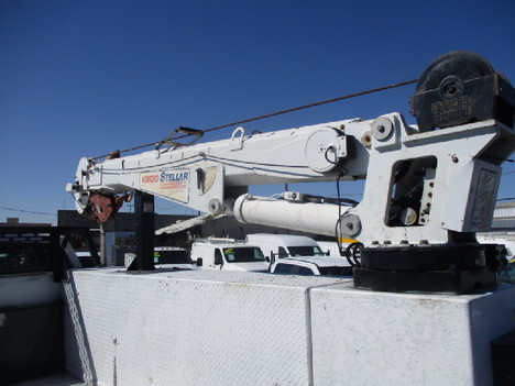 USED 2011 FORD F750 CRANE TRUCK #3019-11