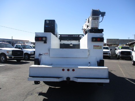 USED 2011 FORD F750 CRANE TRUCK #3019-5