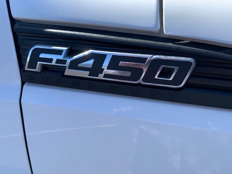 USED 2015 FORD F450 FLATBED TRUCK #3028-12