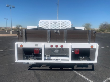 USED 2015 FORD F450 FLATBED TRUCK #3028-4