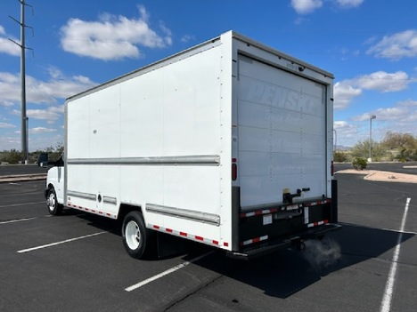 USED 2019 GMC SAVANA G3500 BOX VAN TRUCK #3031-6
