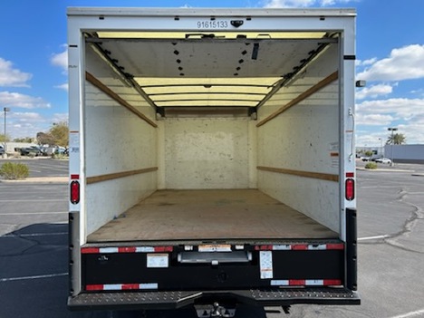 USED 2019 GMC SAVANA G3500 BOX VAN TRUCK #3031-7