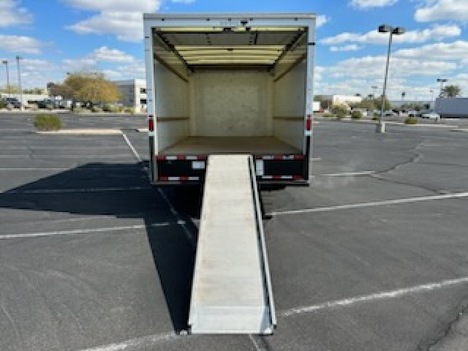 USED 2019 GMC SAVANA G3500 BOX VAN TRUCK #3031-8