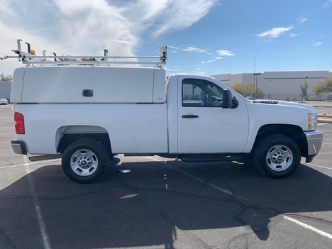 USED 2013 CHEVROLET SILVERADO 2500HD 2WD 3/4 TON PICKUP TRUCK #3036-6