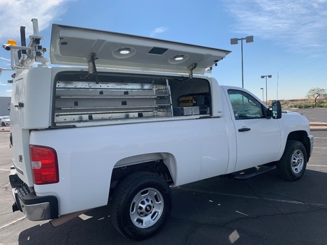 USED 2013 CHEVROLET SILVERADO 2500HD 2WD 3/4 TON PICKUP TRUCK #3036-8