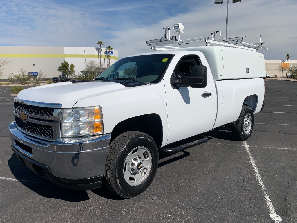 USED 2013 CHEVROLET SILVERADO 2500HD 2WD 3/4 TON PICKUP TRUCK #3037
