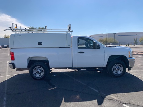 USED 2013 CHEVROLET SILVERADO 2500HD 2WD 3/4 TON PICKUP TRUCK #3037-6