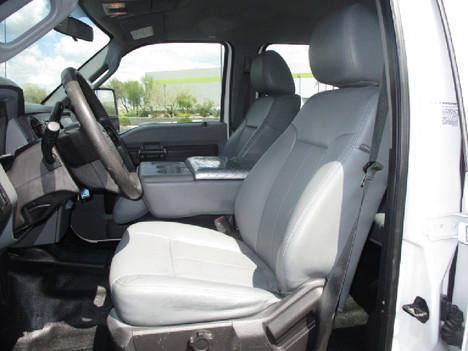 USED 2014 FORD F450 FLATBED TRUCK #3040-15