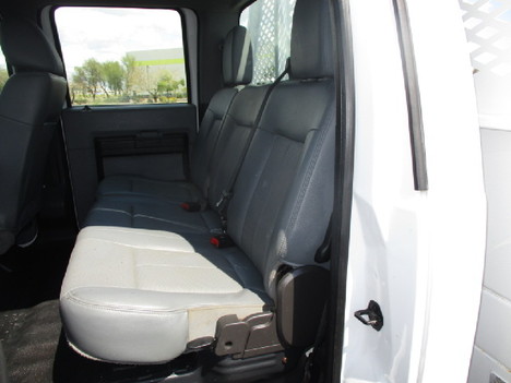 USED 2014 FORD F450 FLATBED TRUCK #3040-16