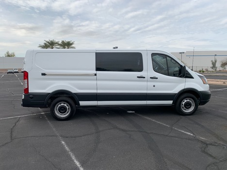 USED 2017 FORD TRANSIT T150 PANEL - CARGO VAN TRUCK #3042-6