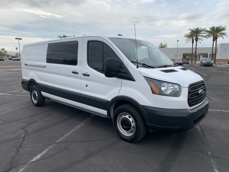 USED 2017 FORD TRANSIT T150 PANEL - CARGO VAN TRUCK #3042-7