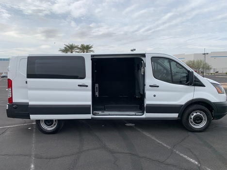 USED 2017 FORD TRANSIT T150 PANEL - CARGO VAN TRUCK #3042-9