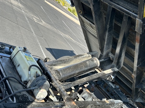 USED 2008 MITSUBISHI FE180 BOX DUMP TRUCK #3045-13