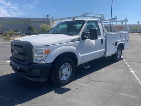 USED 2013 FORD F350 SRW SERVICE - UTILITY TRUCK #3049-1