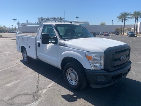 USED 2013 FORD F350 SRW SERVICE - UTILITY TRUCK #3049-7