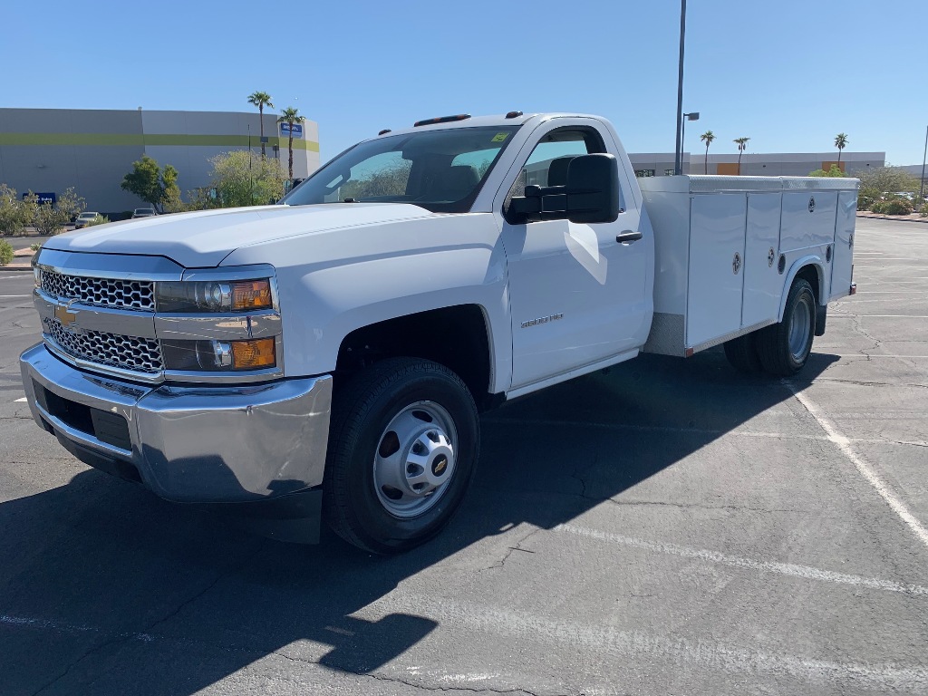 USED 2019 CHEVROLET SILVERADO 3500HD SERVICE - UTILITY TRUCK #3051
