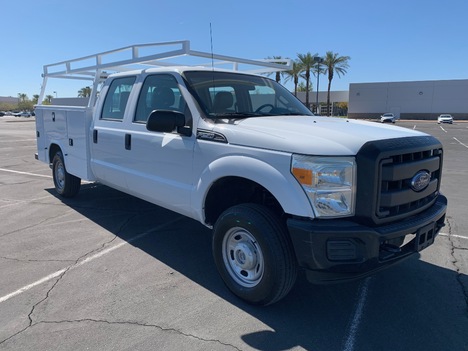 USED 2015 FORD F-250 SERVICE - UTILITY TRUCK #3054-7