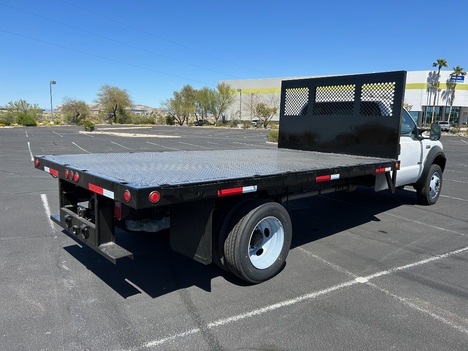 USED 2005 FORD F550 FLATBED TRUCK #3059-5