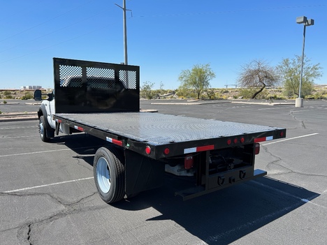 USED 2005 FORD F550 FLATBED TRUCK #3059-7