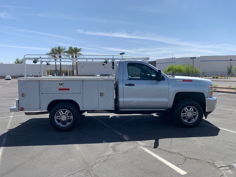 USED 2015 CHEVROLET SILVERADO 2500HD SERVICE - UTILITY TRUCK #3071-6