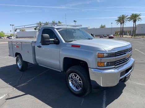 USED 2015 CHEVROLET SILVERADO 2500HD SERVICE - UTILITY TRUCK #3071-7