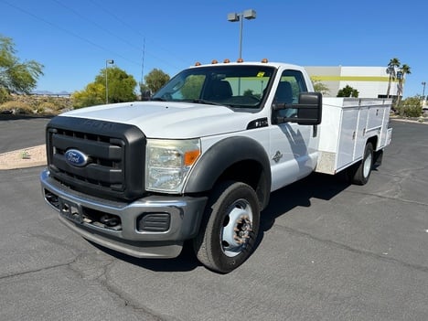 USED 2011 FORD F450 SERVICE - UTILITY TRUCK #3076-1