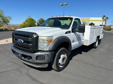 USED 2011 FORD F450 SERVICE - UTILITY TRUCK #3076-1