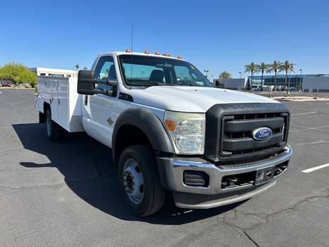 USED 2011 FORD F450 SERVICE - UTILITY TRUCK #3076-4