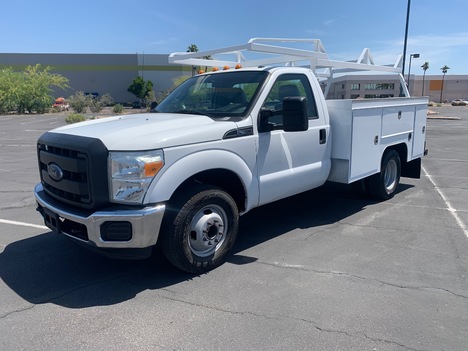 USED 2015 FORD F350 SERVICE - UTILITY TRUCK #3078-1