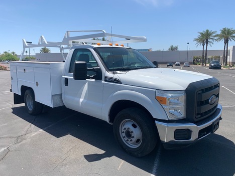 USED 2015 FORD F350 SERVICE - UTILITY TRUCK #3078-7