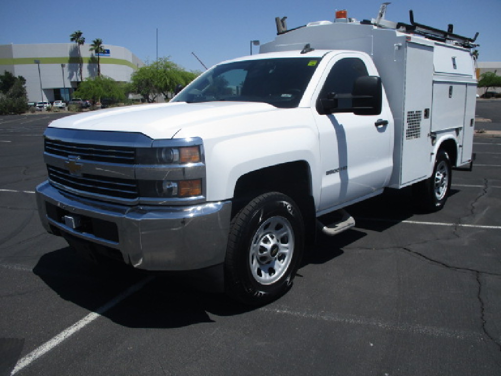 USED 2015 CHEVROLET SILVERADO 3500HD SERVICE - UTILITY TRUCK #3082